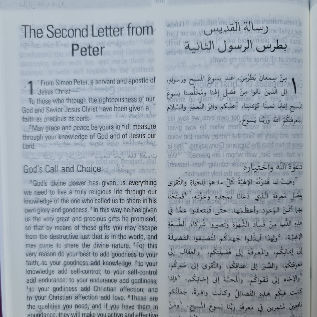 Arabic English Diglot Bible DC edition - Image 4