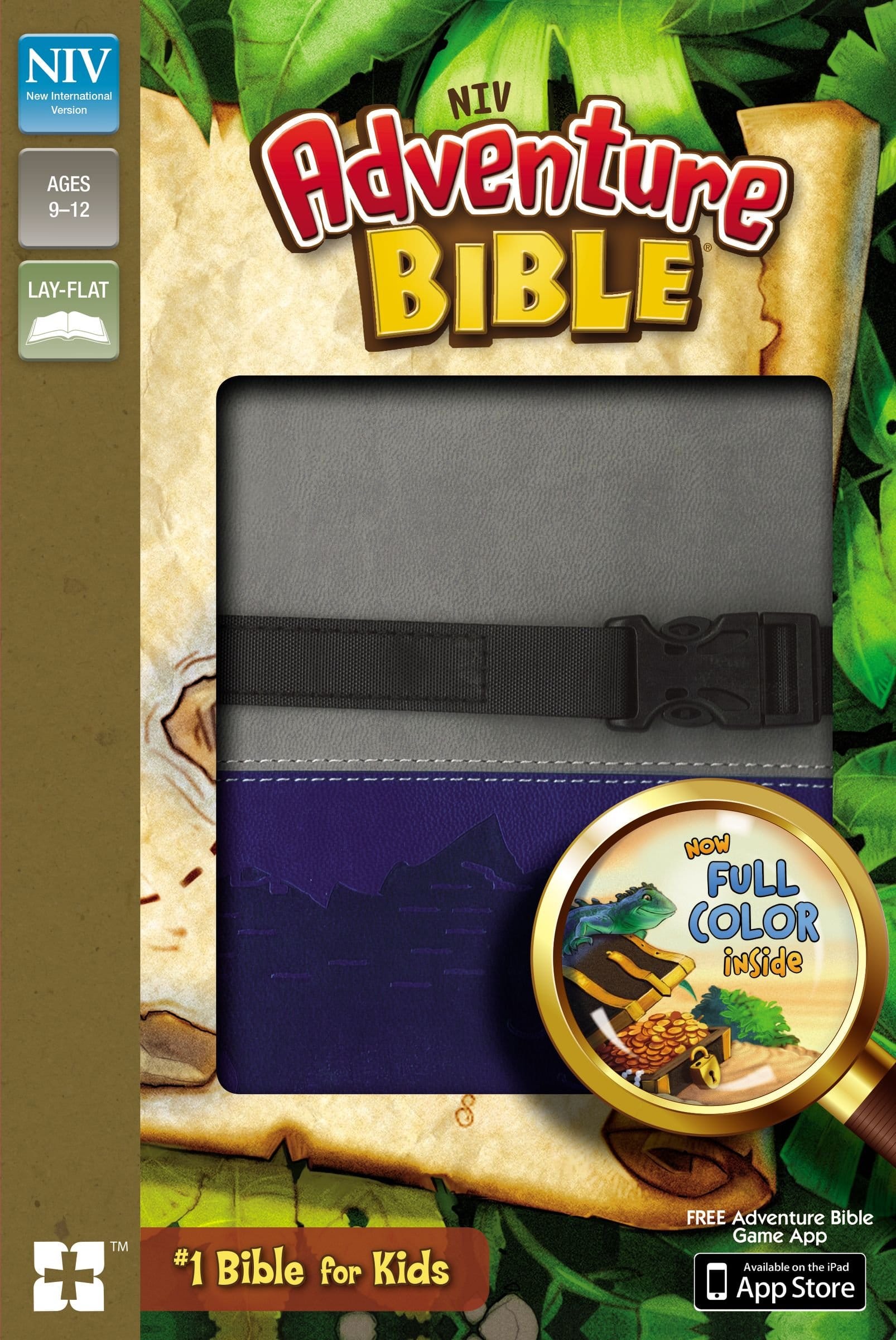 NIV Adventure Bible - Gray/Blue