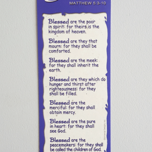 Beatitudes Bookmark