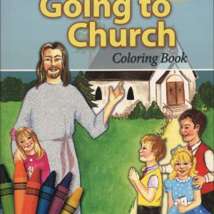 GOING TO CHURCH COLORING BOOK 694