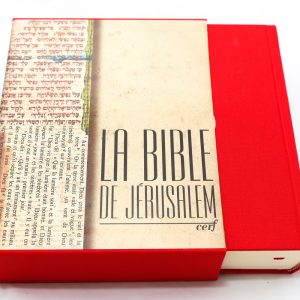 Bible de Jérusalem française- dans une boîte 1228