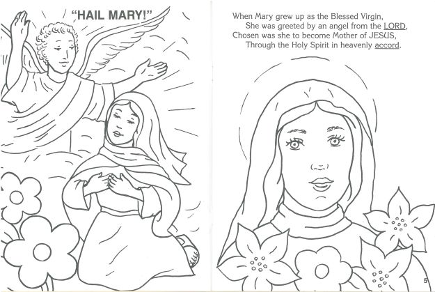 Mary Coloring Book - Image 2
