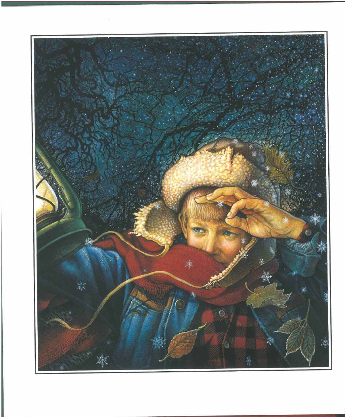 One Wintry Night-Lion - Image 2