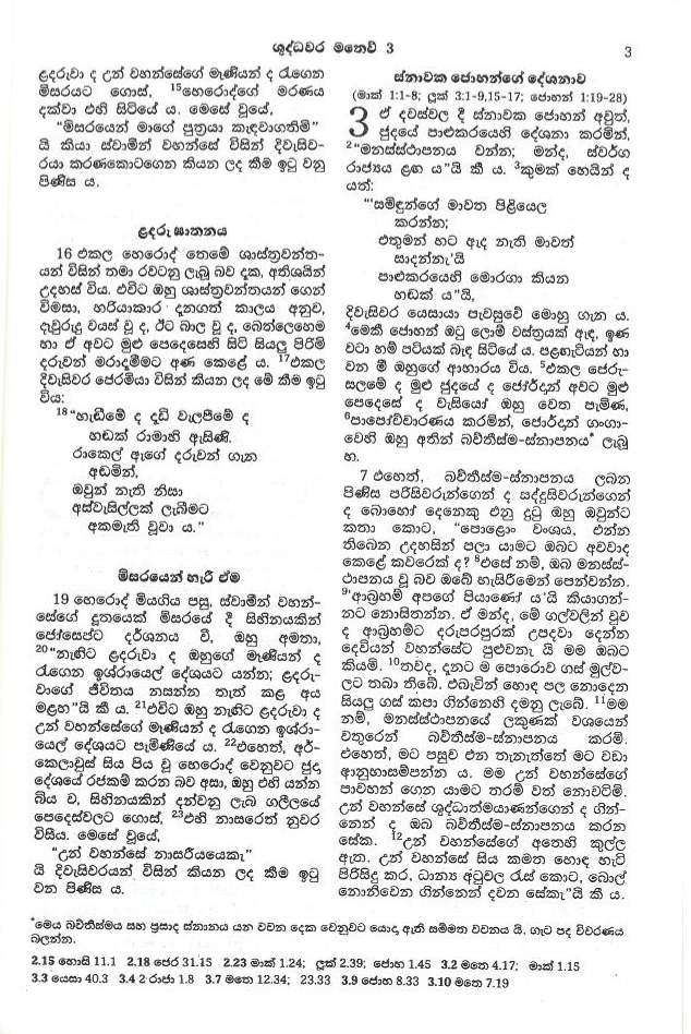 Revised Sinhala old Bible ROV32 - Image 4