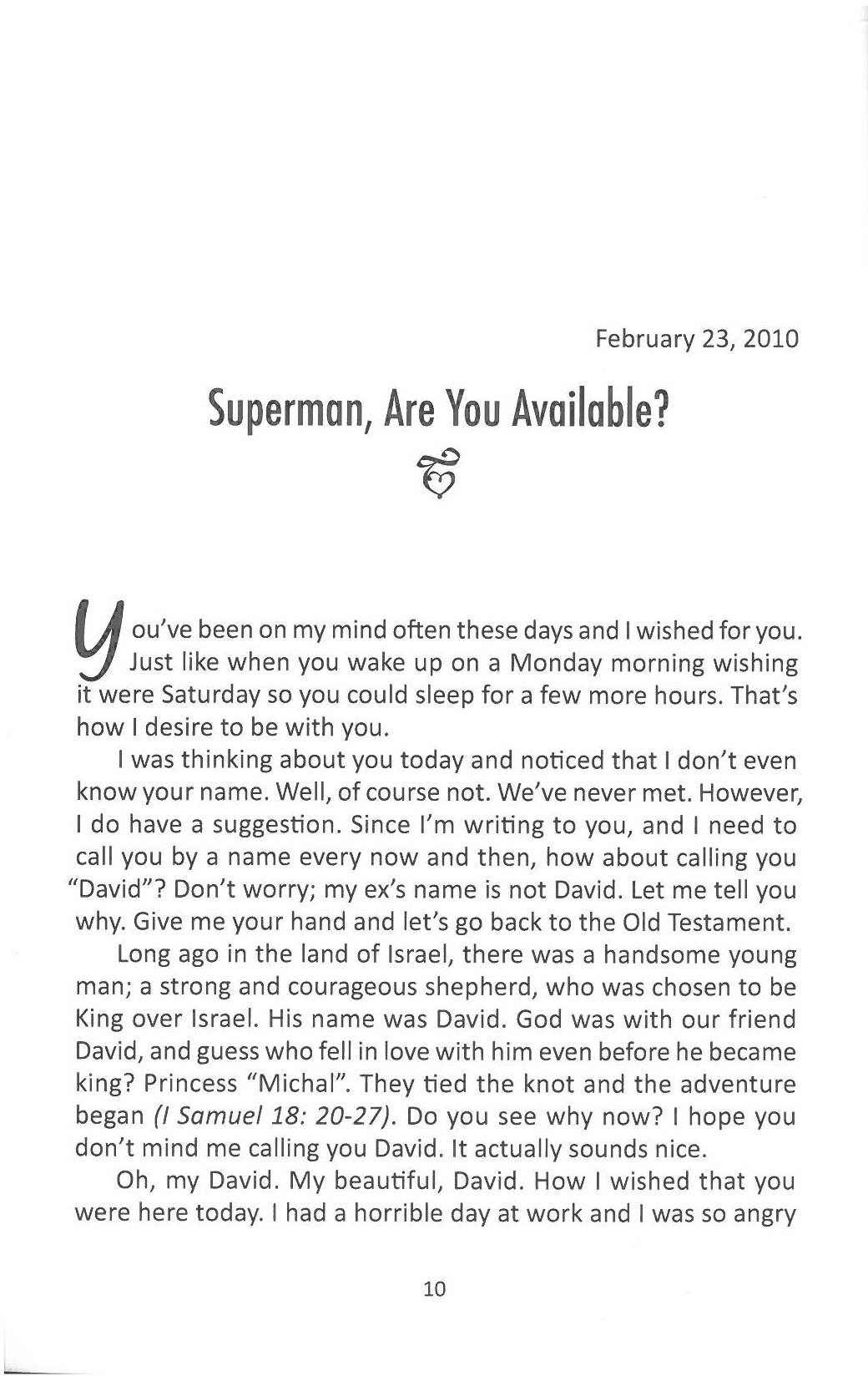 Your Love is Better than Wine - Letters to Mr Right - Image 2