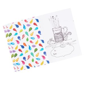 Journal de coloriage Ma vie en couleur