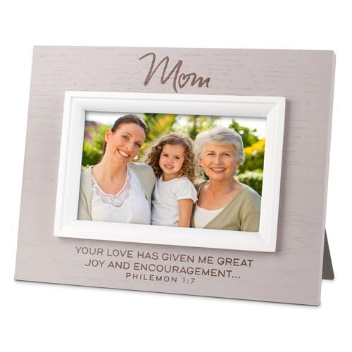 MOM Philemon 1:7 picture frame