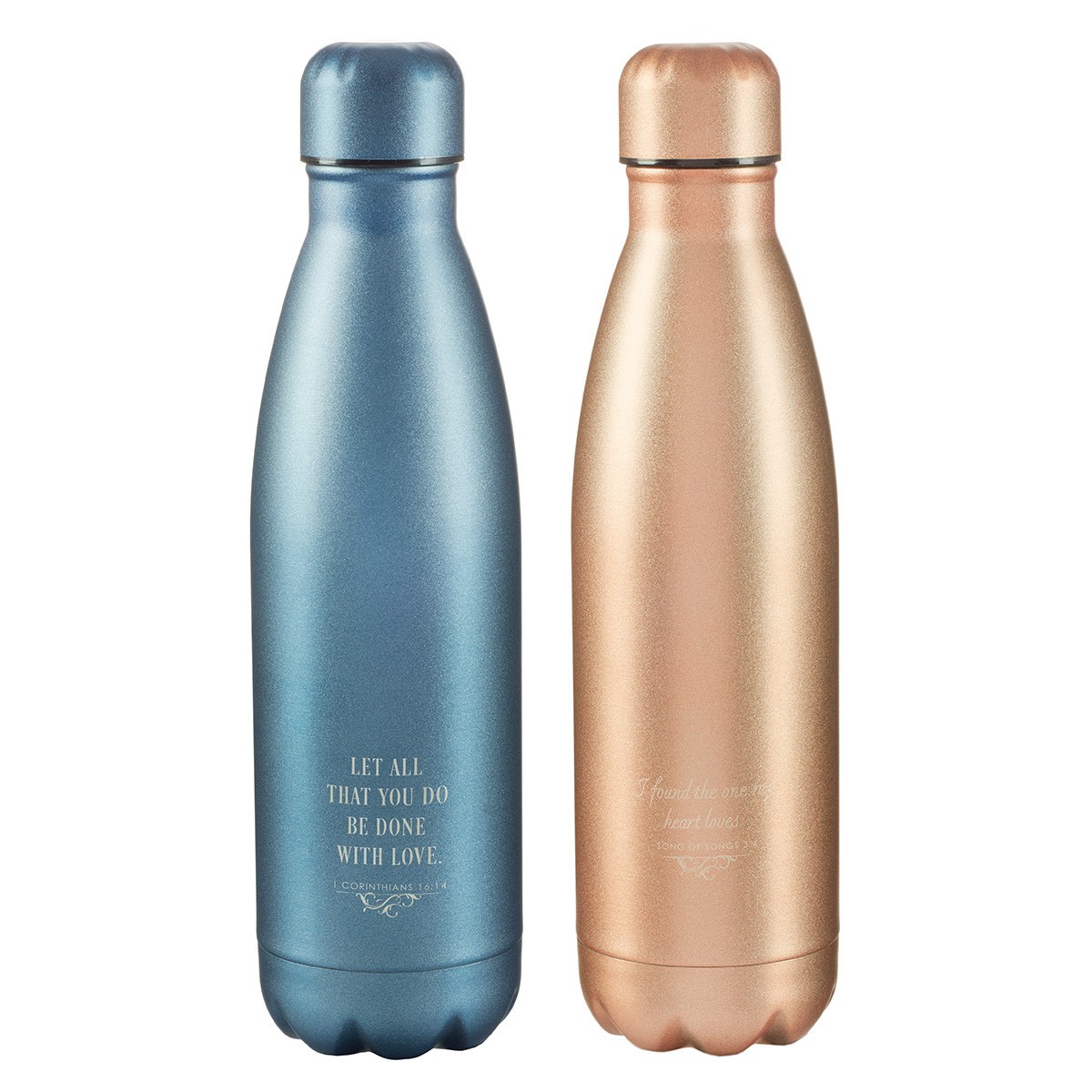 Mr & Mrs SS water bottle - Image 3