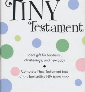 NIV Tiny Testament White