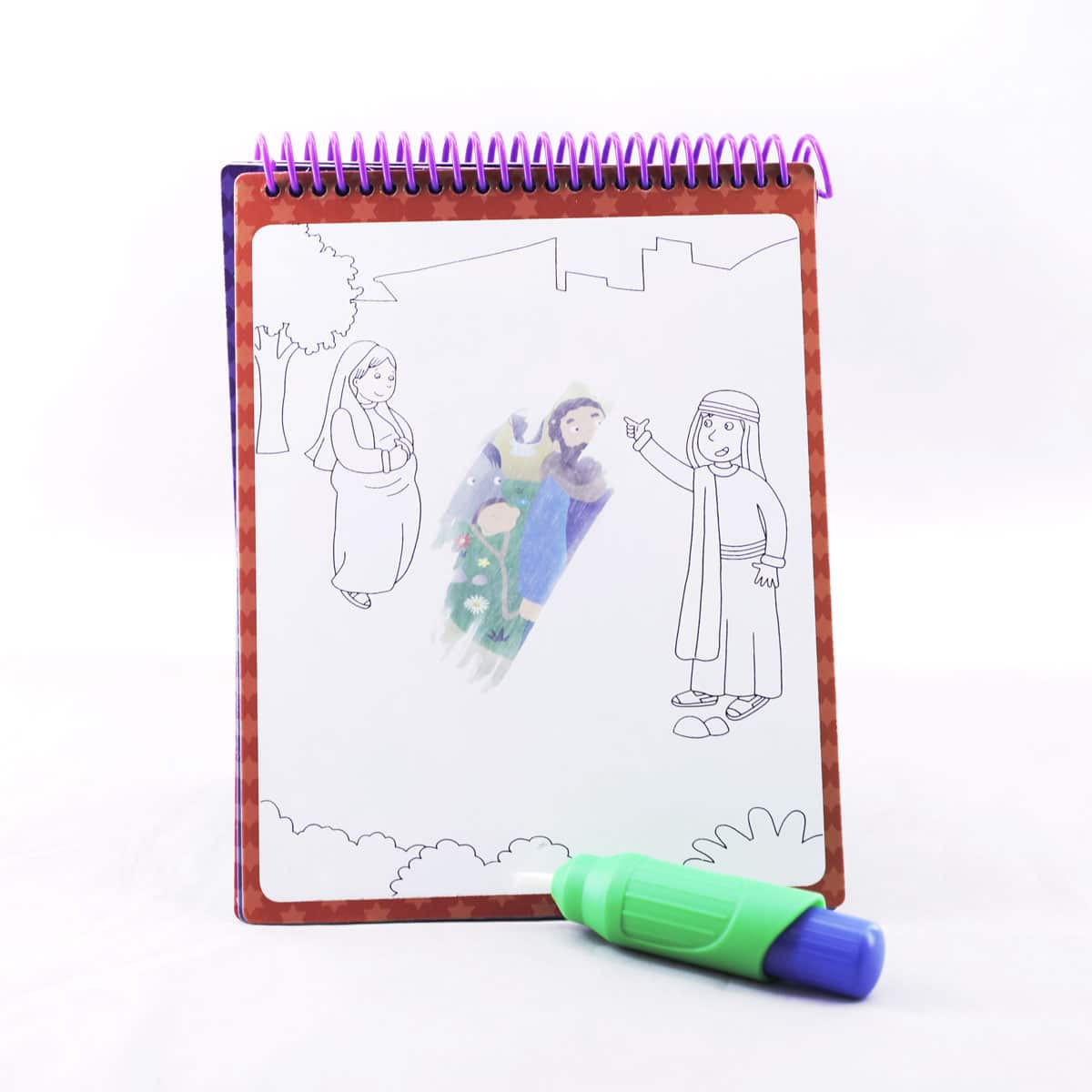 When Jesus Was Born: Water Doodle Book - Image 2