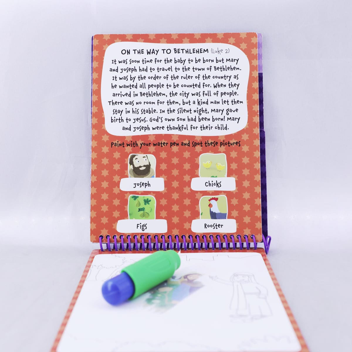 When Jesus Was Born: Water Doodle Book - Image 3