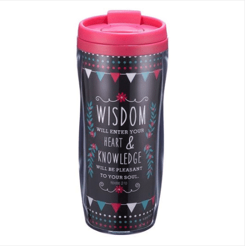 TRAVEL MUG POLYMER WISDOM P - Image 2