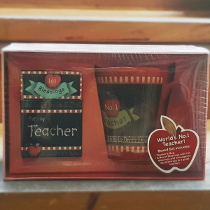 101 blessings and No. 1 Teacher mug  package
