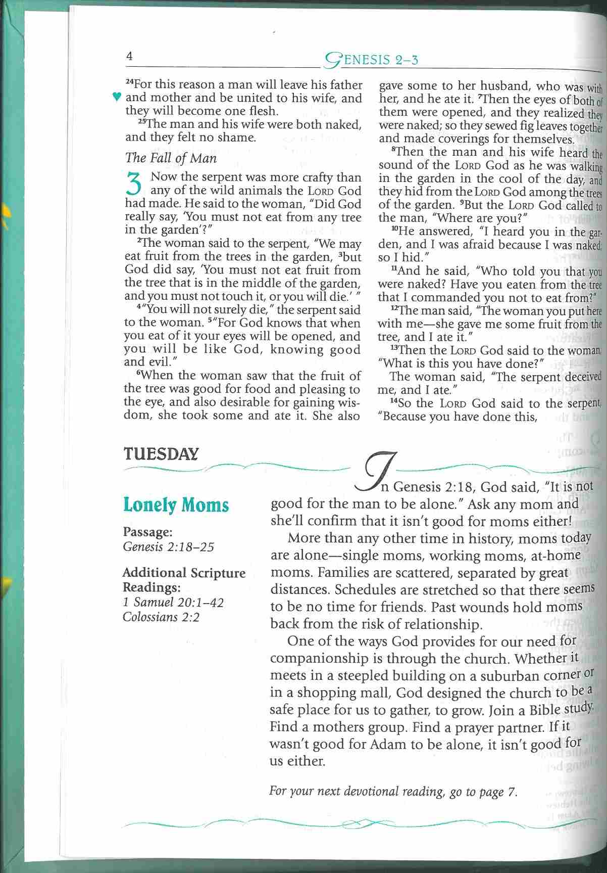 NIV Mom's Devotional Bible H/C. - Image 5
