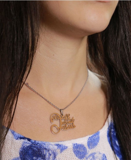 IT'S ALL ABOUT JESUS NECKLACE