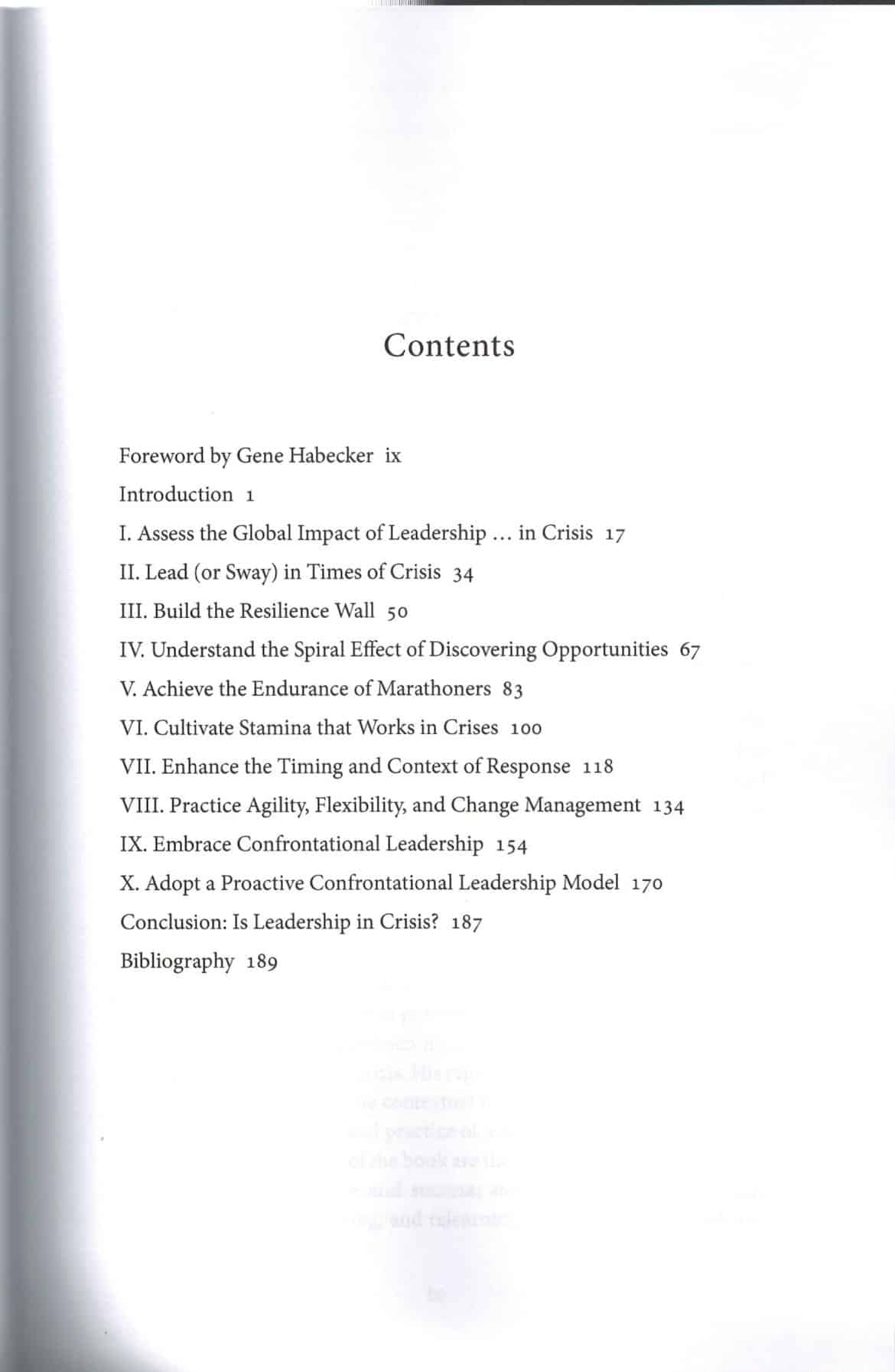 Leadership... in crisis