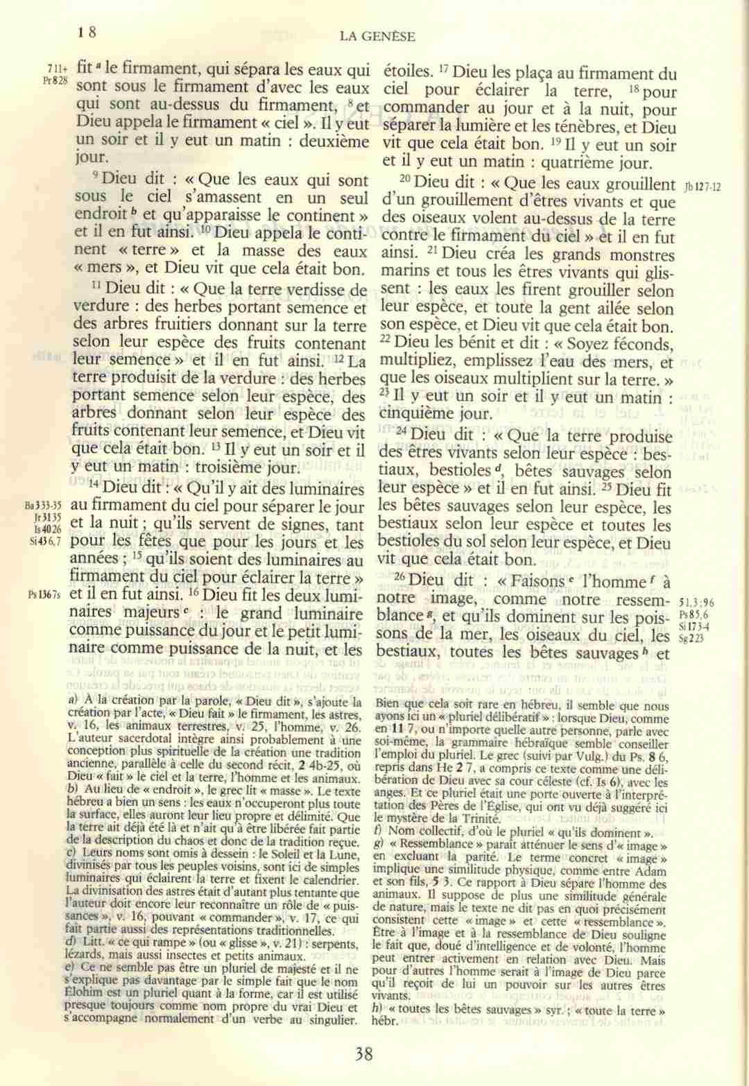 Bible Jerusalem compact reliee