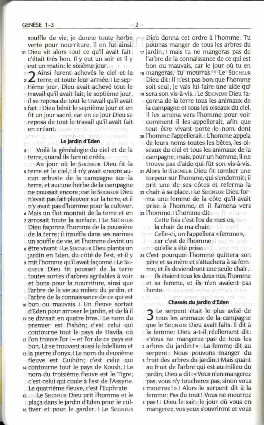 Nouvelle Bible segond