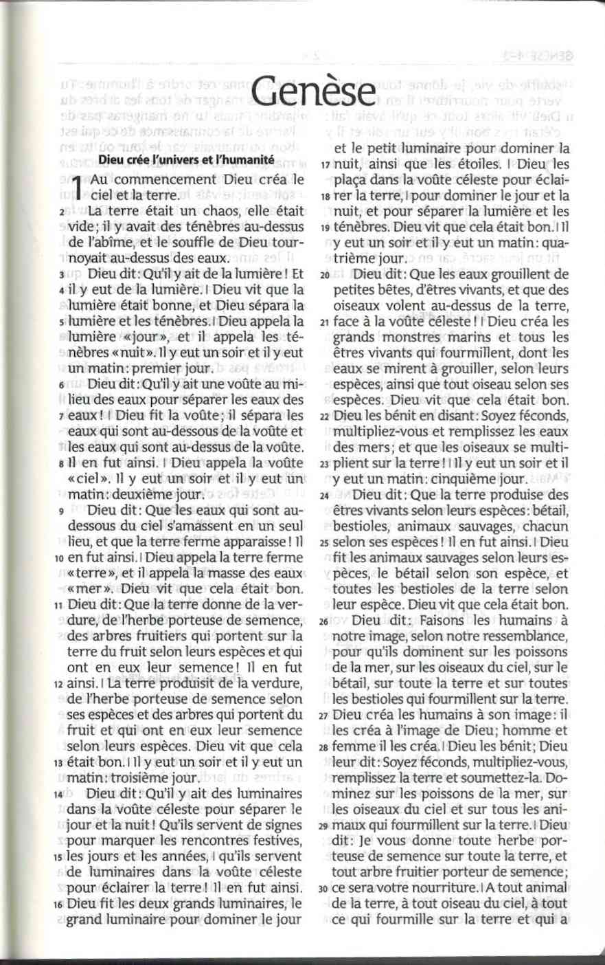 Nouvelle Bible segond