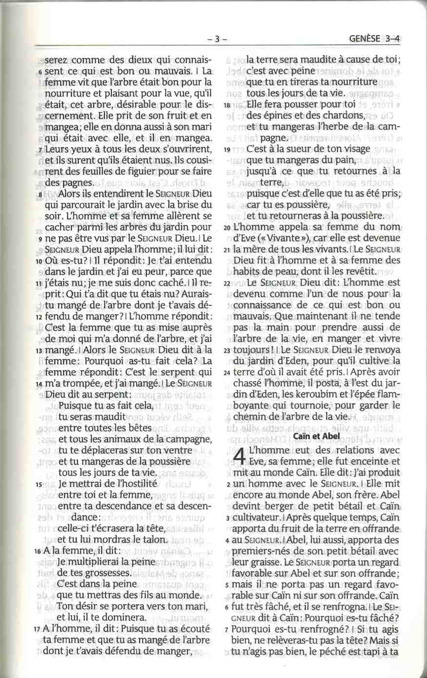 Nouvelle Bible segond