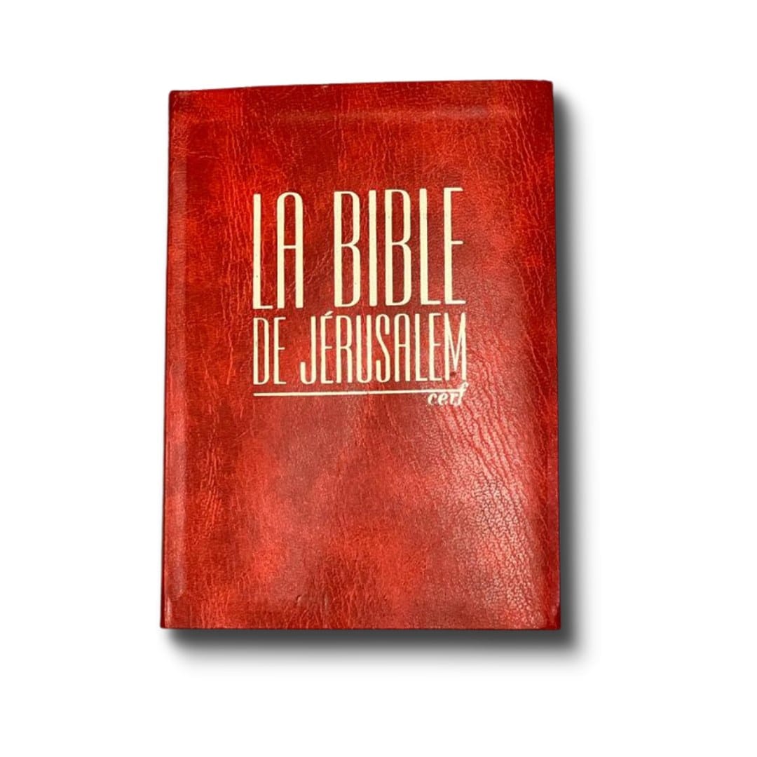 Bible Jerusalem compact reliee