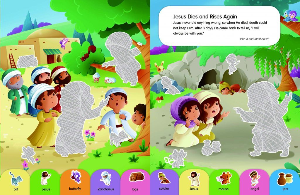 Sparkly Sticker Bible Storybook