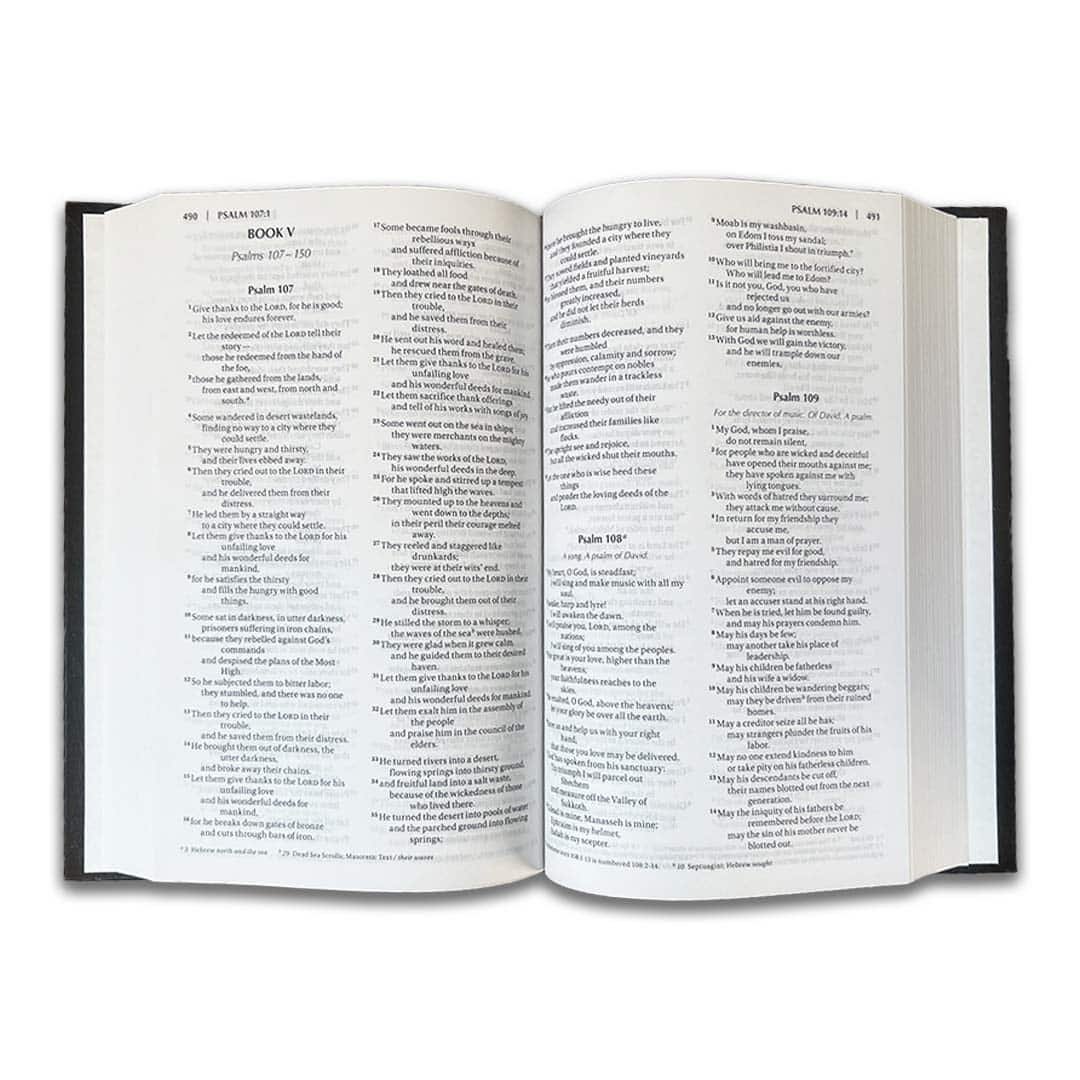 NIV 2011 Version Black Hardcover Bible - Image 2