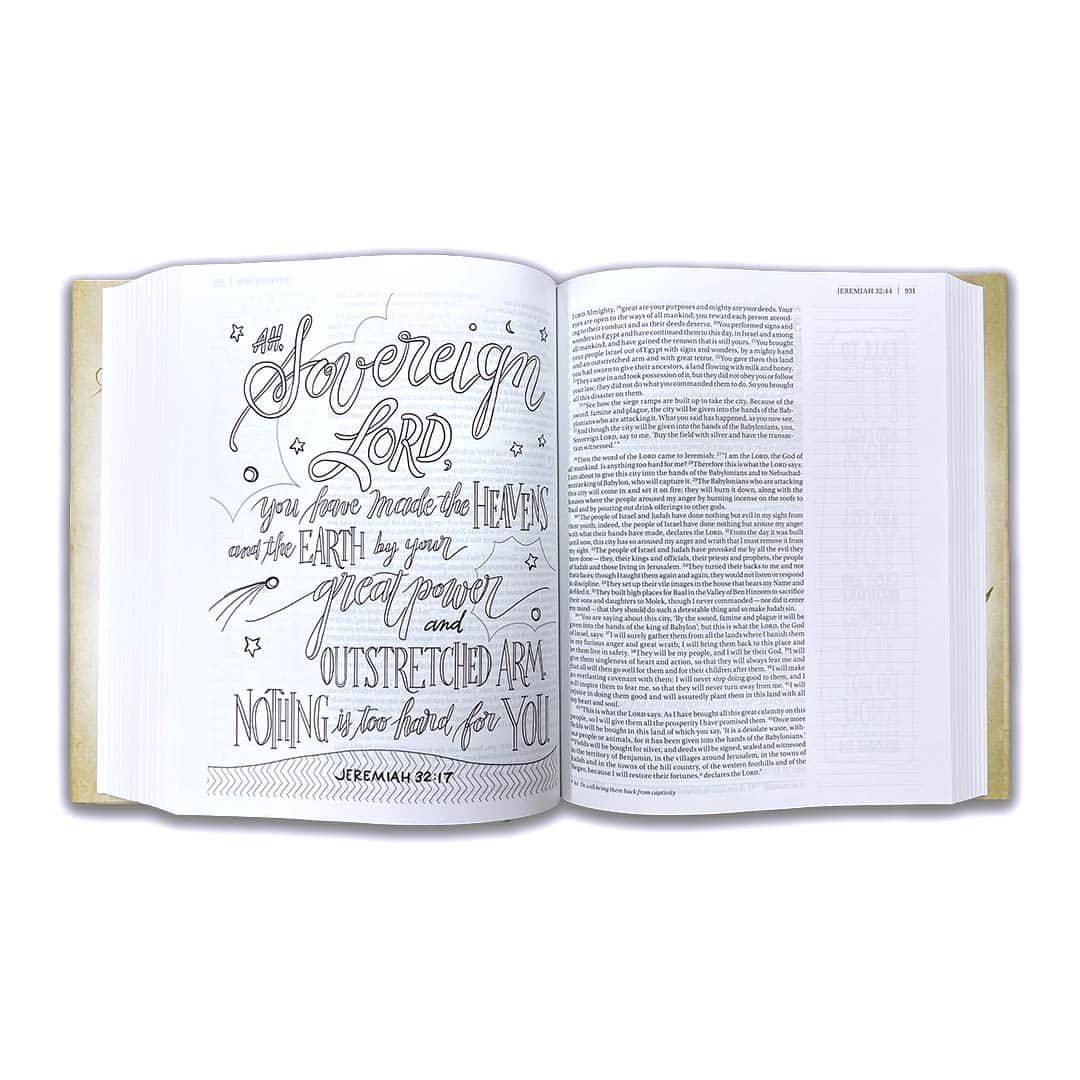 NIV Beautiful Word Coloring Bible - Image 4
