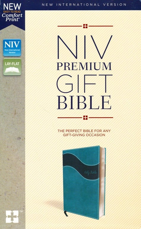 NIV Premium Gift Bible Blue - Image 2