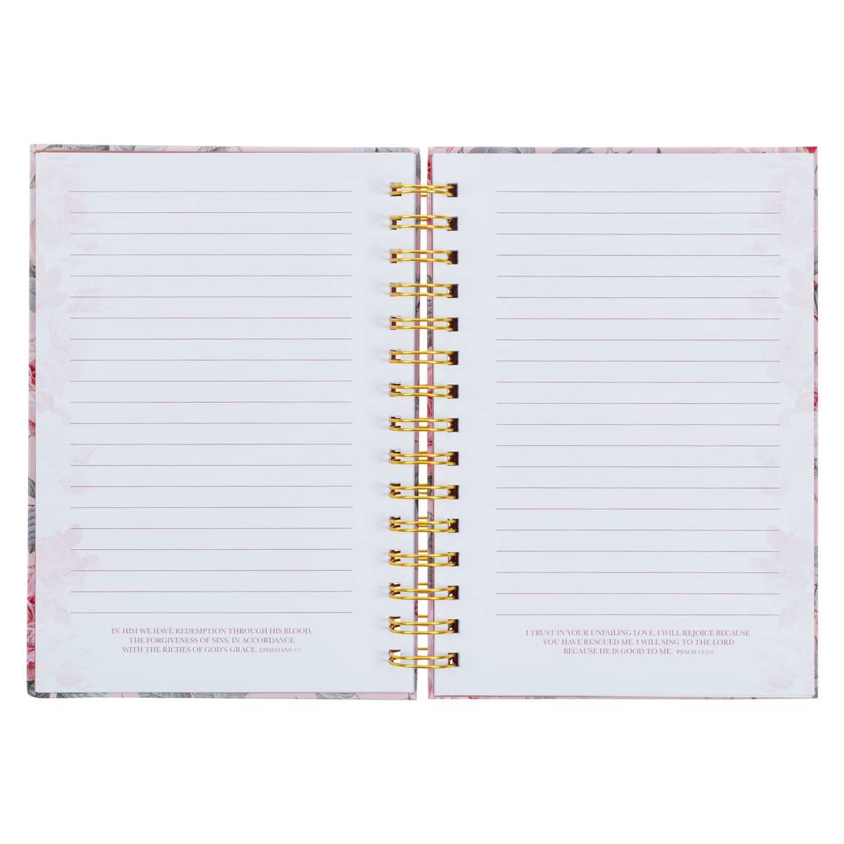 Journal Wirebound Pink Floral More Precious Than R - Image 2