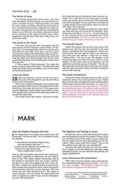 NIV PREMIUM GIFT BIBLE BLACK GREY LEATHERSOFT - Image 8