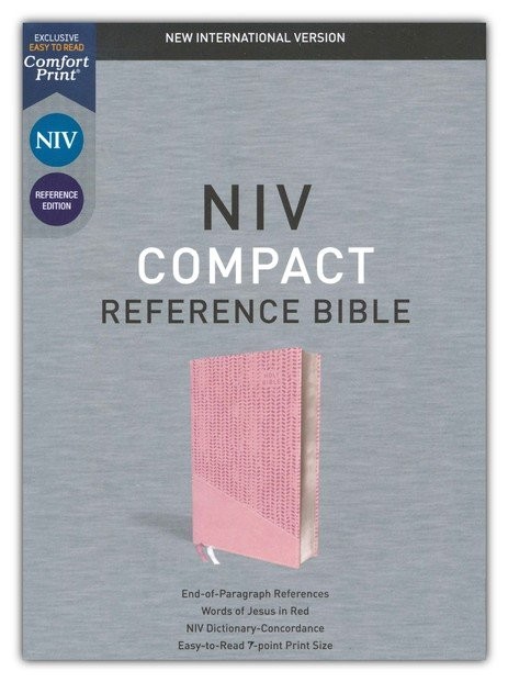 NIV Reference Bible Compact PINK - Image 2