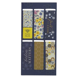 Magnetic Bookmark Set Kind Words Prov 1624