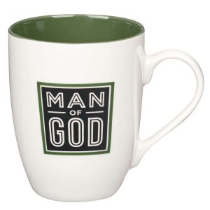 Mug Green/Black Man of God 1 Tim 6:11