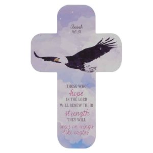 CROSS BOOKMARK EAGLES WINGS ISAIAH 40:31