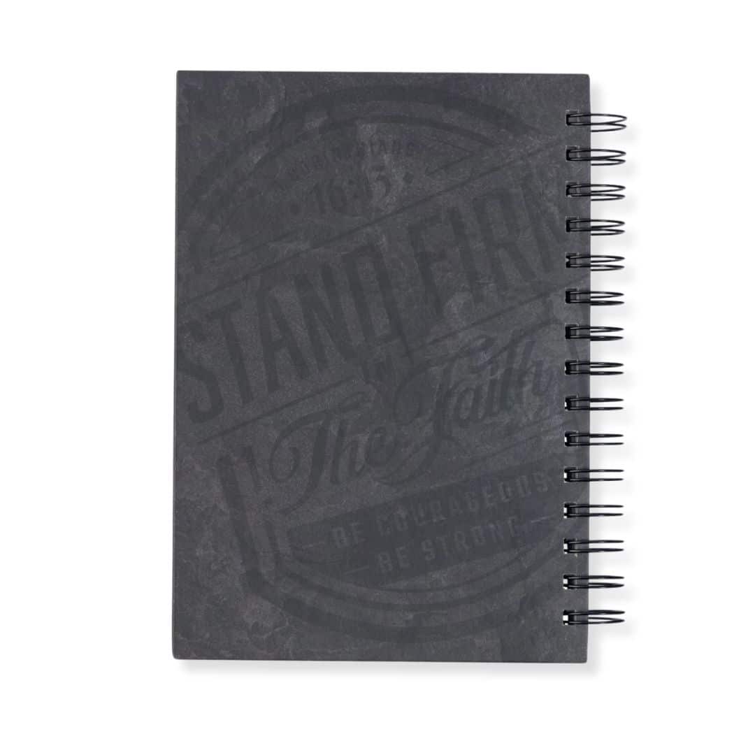 Journal Wirebound Gray Stand Firm 1 Cor 16:13 - Image 2