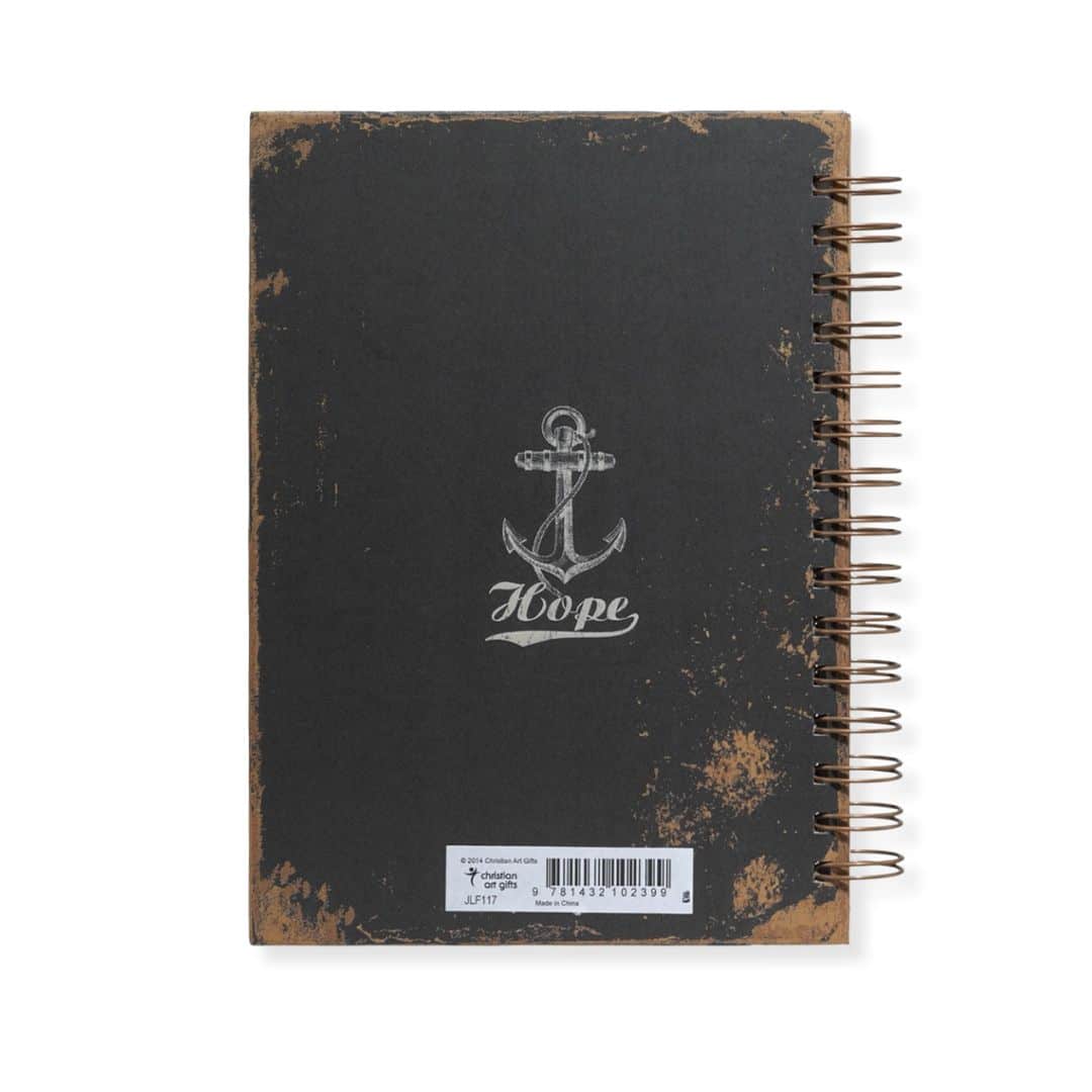 Journal Wirebound Black Anchor Heb 6:19 - Image 2