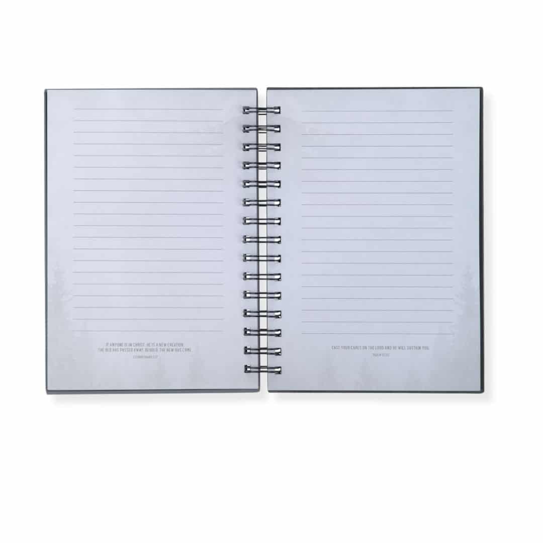 Journal Wirebound Gray Stand Firm 1 Cor 16:13 - Image 4