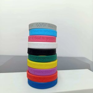 HIGHS AND LOWS SILICONE BRACELET 19CM
