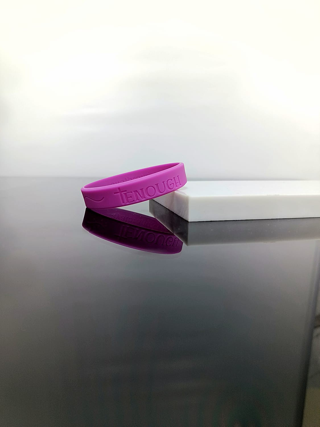 HIS GRACE IS ENOUGH SILICONE BRACELET 19CM - Image 22