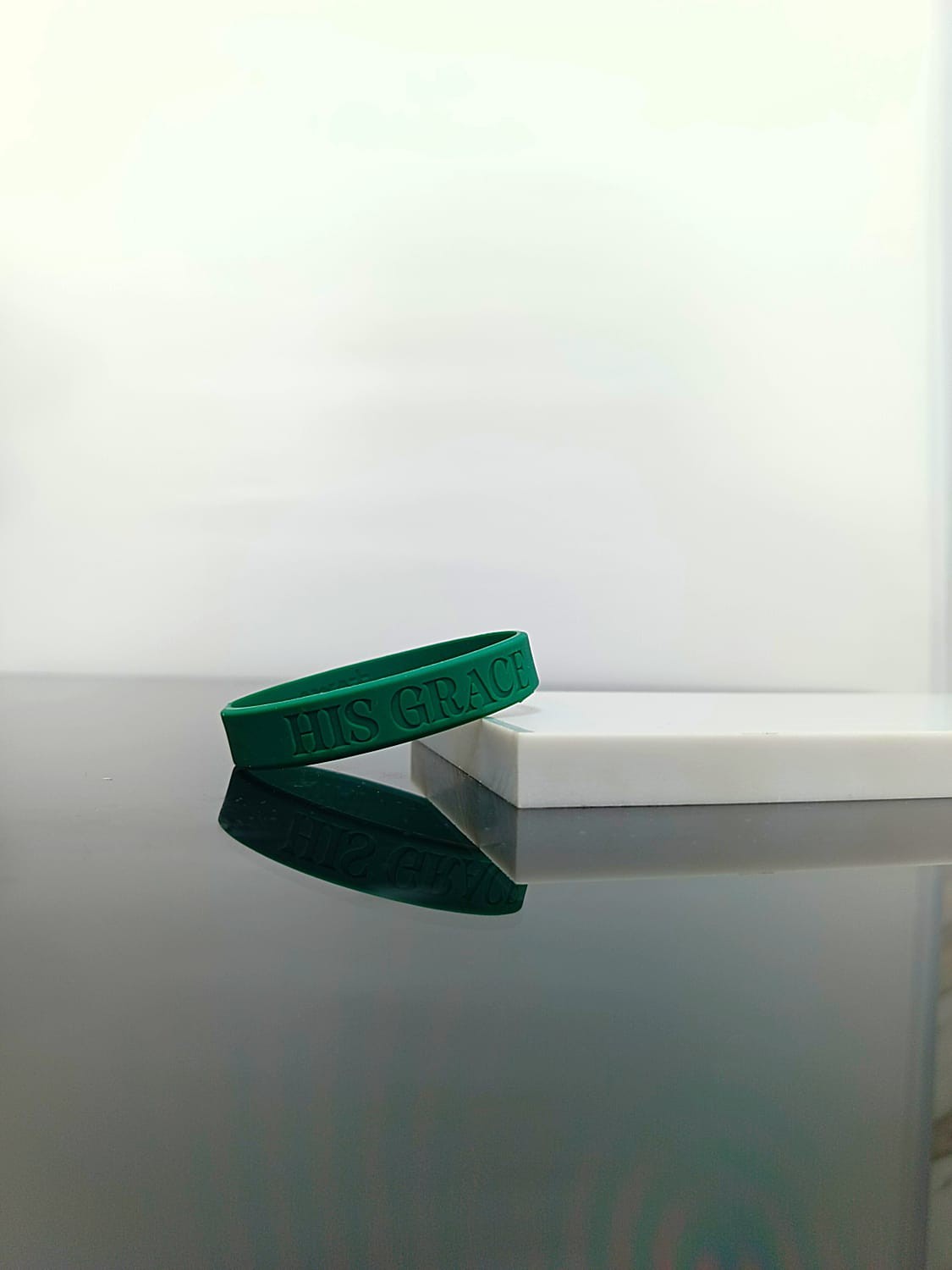HIS GRACE IS ENOUGH SILICONE BRACELET 19CM - Image 24