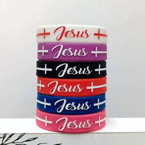 JESUS SILICONE BRACELET 16CM