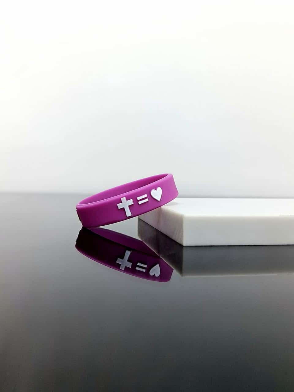CROSS MULTICOLOR SILICONE BRACELET 19CM - Image 6