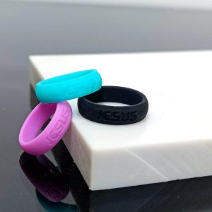 JESUS SILICONE RING