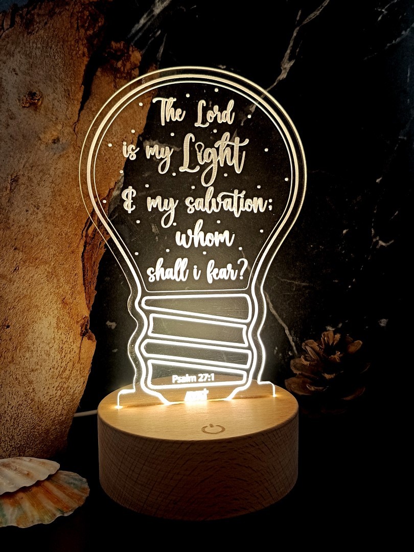 THE LORD IS MY LIGHT NIGHT LIGHT