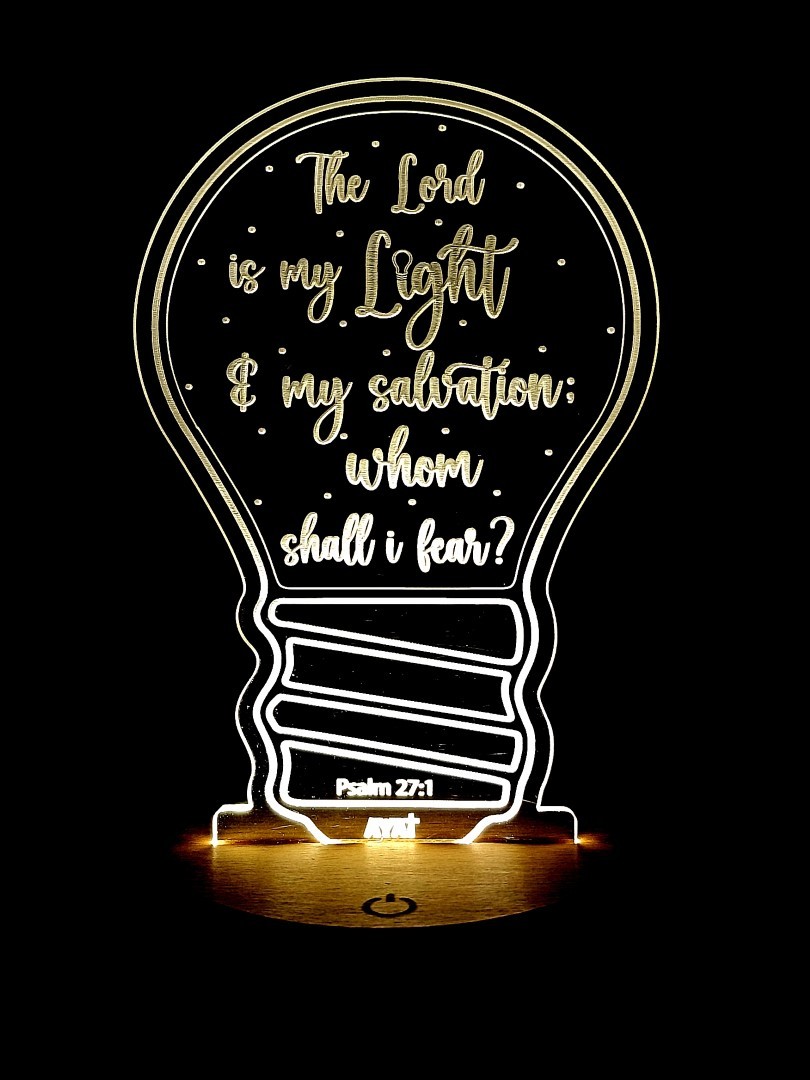 THE LORD IS MY LIGHT NIGHT LIGHT - Image 3