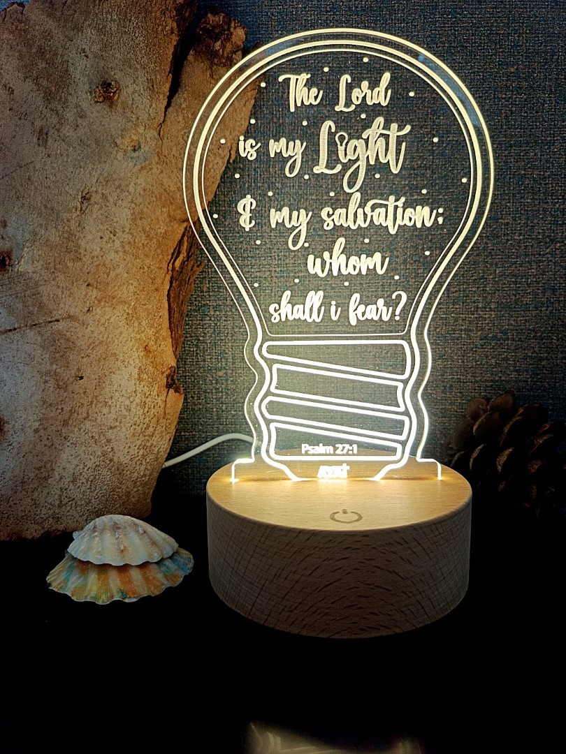THE LORD IS MY LIGHT NIGHT LIGHT - Image 2