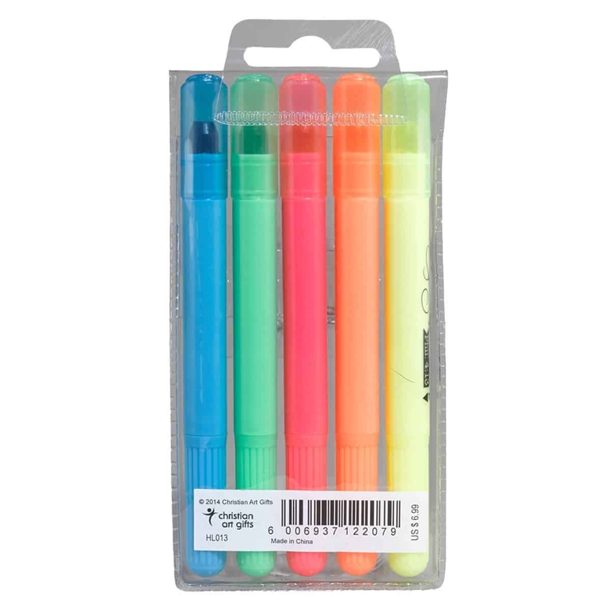 Highlighter 5pc Set Twist and Glide Gel - Image 3