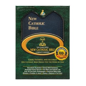 New Catholic Bible-Compact size Bleu