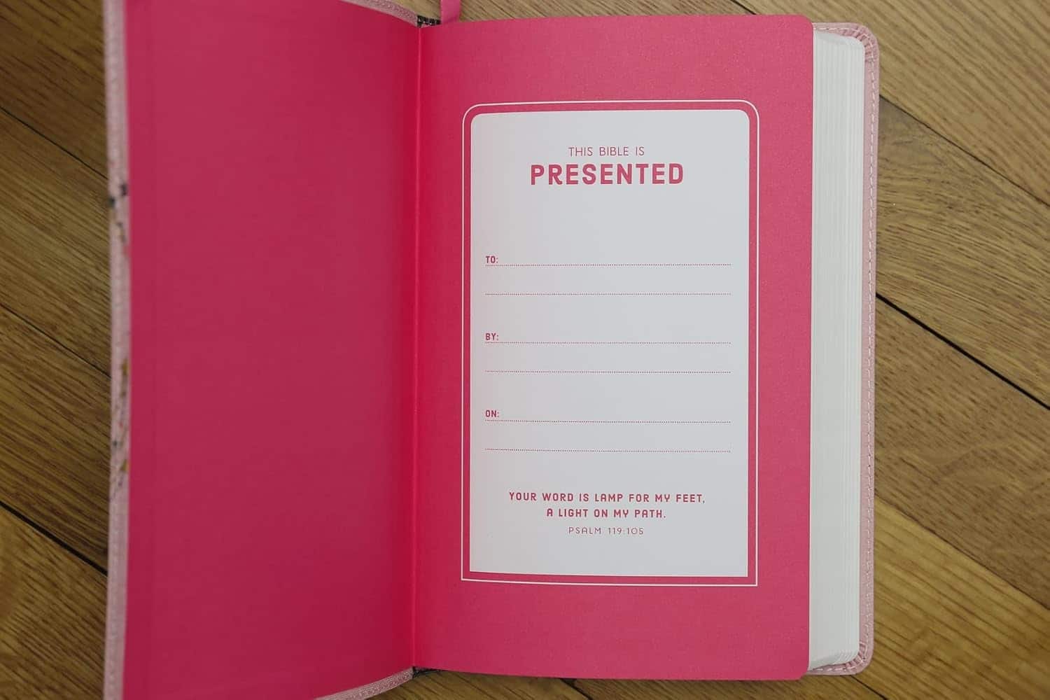 NIV, Bible for Kids, Pink color - Image 3